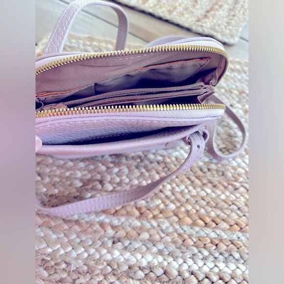 HOBO Elegant Women's CROSSBODY light purple buttery leather bag! Brand new! NWOT - Picture 10 of 15